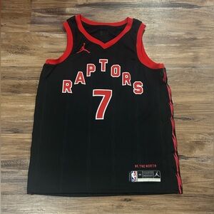 Nike Toronto Raptors Kyle Lowry Swingman Jersey Size Medium